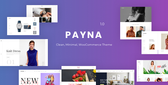 Payna  Clean, Minimal WooCommerce Theme
