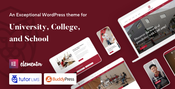 Unicamp  University and College WordPress Theme
