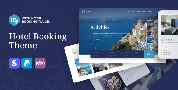Hotel Booking WordPress Theme  Luviana