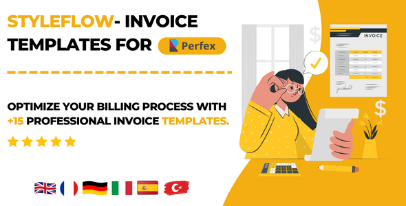 StyleFlow  Invoice Templates For Perfex CRM