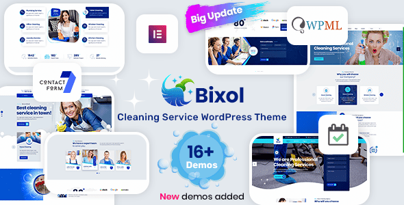 Bixol  Cleaning Services WordPress