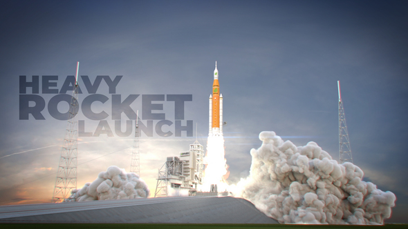 Heavy Rocket Launch  22419246