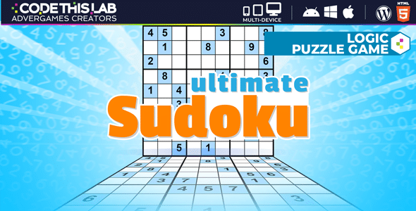 Ultimate Sudoku  HTML5 Game