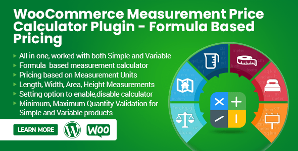 WooCommerce Measurement Price Calculator Plugin, Formula Based Pricing  Unit Pricing