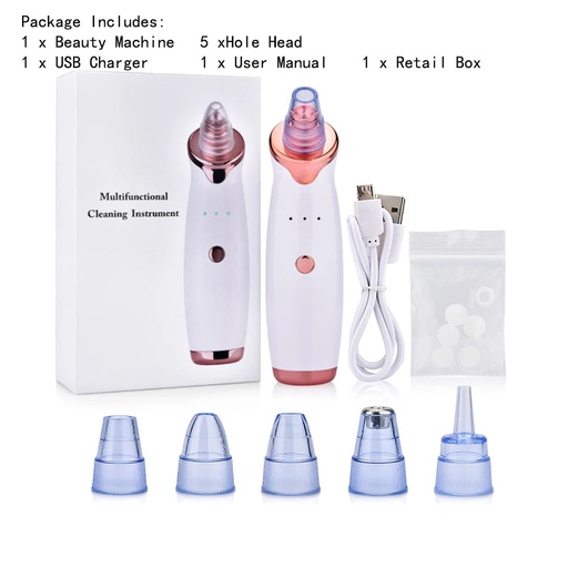 [e434a03e-2570-4344-95c6-ccea0e194412] Oberlo Dser Import Link Nose Clean T Zone Pore Acne Pimple Blackhead Remover Face Deep Vacuum Suction Facial Diamond Tool (1 Set)