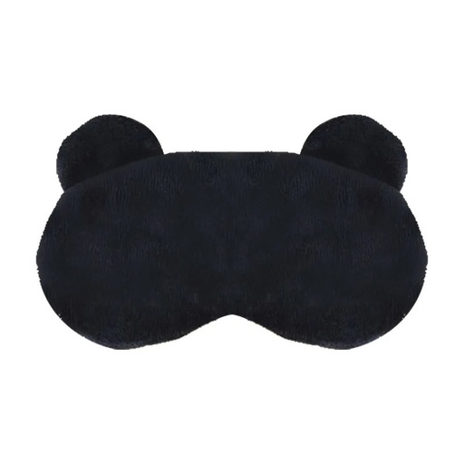 [200004535] Xparata™ Sleeping Mask Sleeping Blindfold Soft Plush Eye Masks Cute Cat Eye Cover Plush Mask Eyepatch Nap Health Eye Cover (Black)