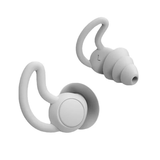 [200004551] Xparata™ Soundproof Ear Plugs Anti-noise Sleep Dormitory Noise Reduction Students Warm Study Silent Gods Nap Anti-snoring Moto Riding (GRAY)