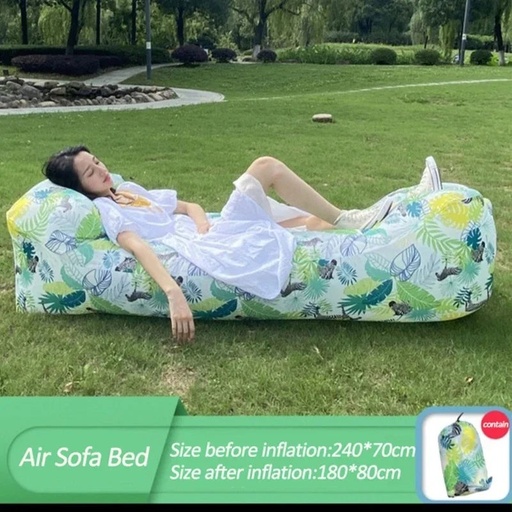 [200004656] Xparata™ Trend Outdoor Products Fast Infaltable Air Sofa Bed Good Quality Sleeping Bag Inflatable Air Bag Lazy bag Beach Sofa 240*70cm (J / CHINA)