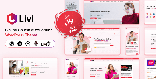 Livi  Education WordPress Theme