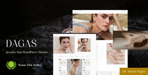 Dagas  Jewelry Store WordPress Theme