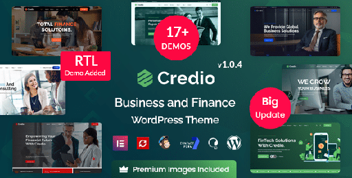 Credio  Business and Finance WordPress