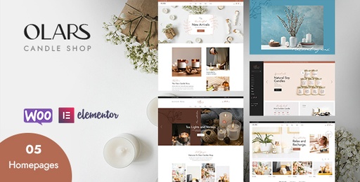 Olars  Candle Handmade WooCommerce Theme