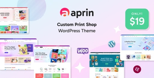 Aprin  Custom Print Shop WordPress Theme