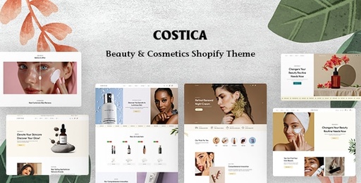 Costica  Beauty &amp; Cosmetics Shopify Theme
