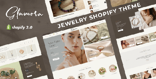 Glamora  Jewellery Store Shopify