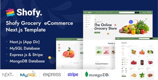 Shofy  Grocery eCommerce Next js Template