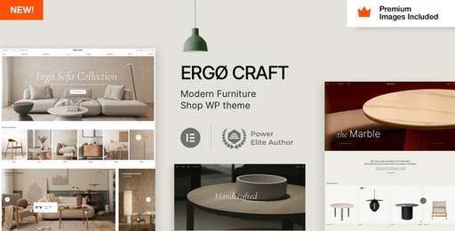 ErgoCraft  Furniture Shop WordPress Theme