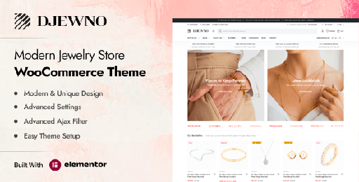 Djewno  Jewelry Store WooCommerce Theme