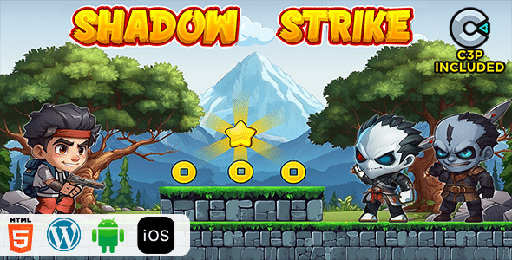 Shadow Strike  HTML5 Construct 3 Game
