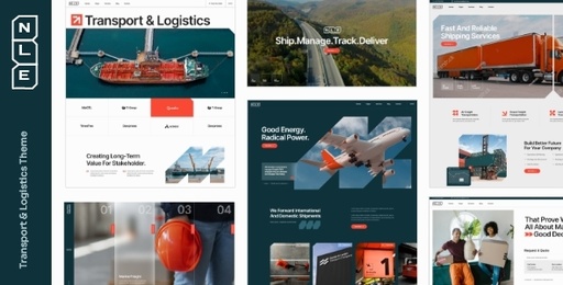 FreightExpress  Transport &amp; Logistics WordPress Theme
