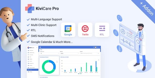 Kivicare Pro  Clinic &amp; Patient Management System EHR (Add-on)