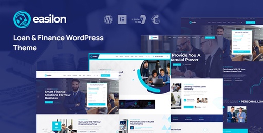 Easilon  Loan &amp; Finance WordPress Theme