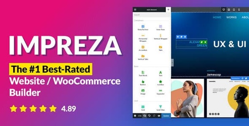 Impreza  WordPress Website and WooCommerce Builder + purchase code