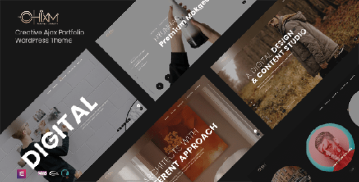Ohixm  Creative Ajax Portfolio WordPress Theme