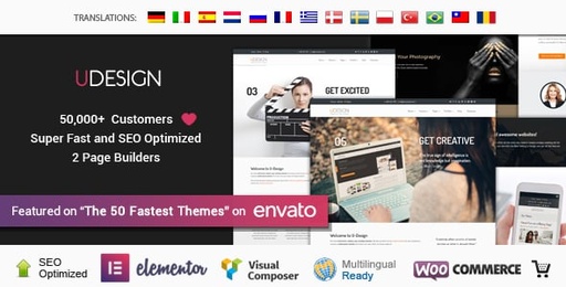 uDesign  Responsive WordPress Theme