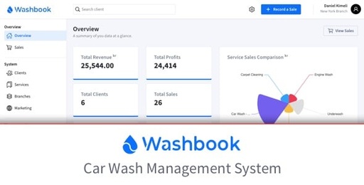 Washbook  Car Wash Management System