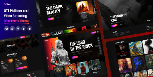 Holaa  OTT Platform and Video Streaming WordPress Theme