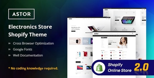 Astor  Electronics Store Shopify Theme