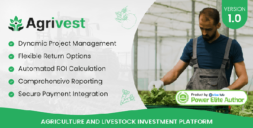 Agrivest  Agriculture and Livestock Investment Platform