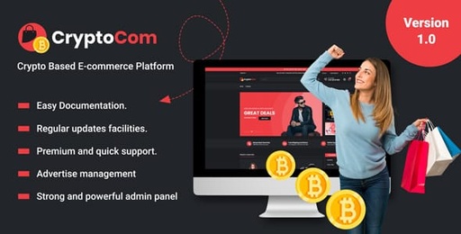 CryptoCom  Crypto Based Ecommerce Shopping Platform