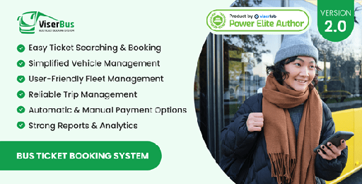 ViserBus  Bus Ticket Booking System