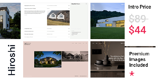 Hiroshi  Architecture and Interior Design Theme