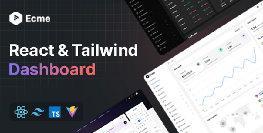 Ecme  React Tailwind Admin Template (React 18)
