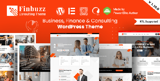 Finbuzz  Corporate Business WordPress Theme