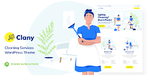 Clany  Cleaning Services WordPress Theme