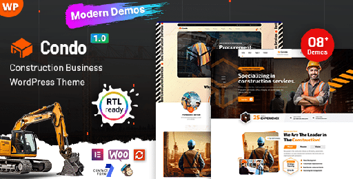 Condo  Construction WordPress Theme