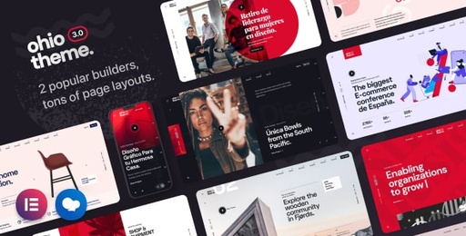 Ohio  Creative Portfolio &amp; Agency WordPress Theme+ Purchase code