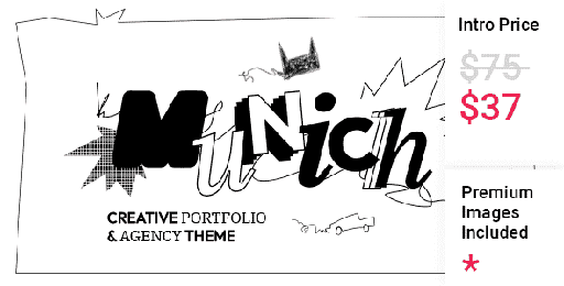 Munich  Creative Portfolio &amp; Agency Theme