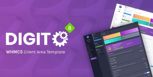 Digit  Responsive WHMCS Client Area Template
