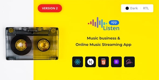 Listen  Nextjs Music Streaming App