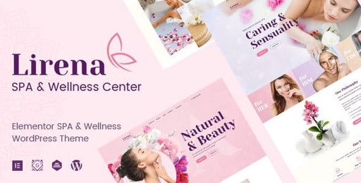 Lirena  Beauty and Spa Salon WordPress Theme
