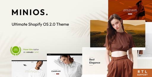 Minios  Fashion Shopify Theme OS 2.0