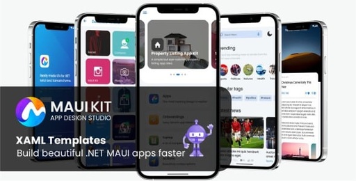 MauiKit  XAML templates for .NET MAUI