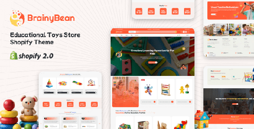 Brainybean  Education Toys Store Shopify Theme