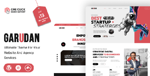 Garudan  Creative Agency WordPress Theme