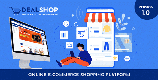 DealShop  Online Ecommerce Shopping Platform